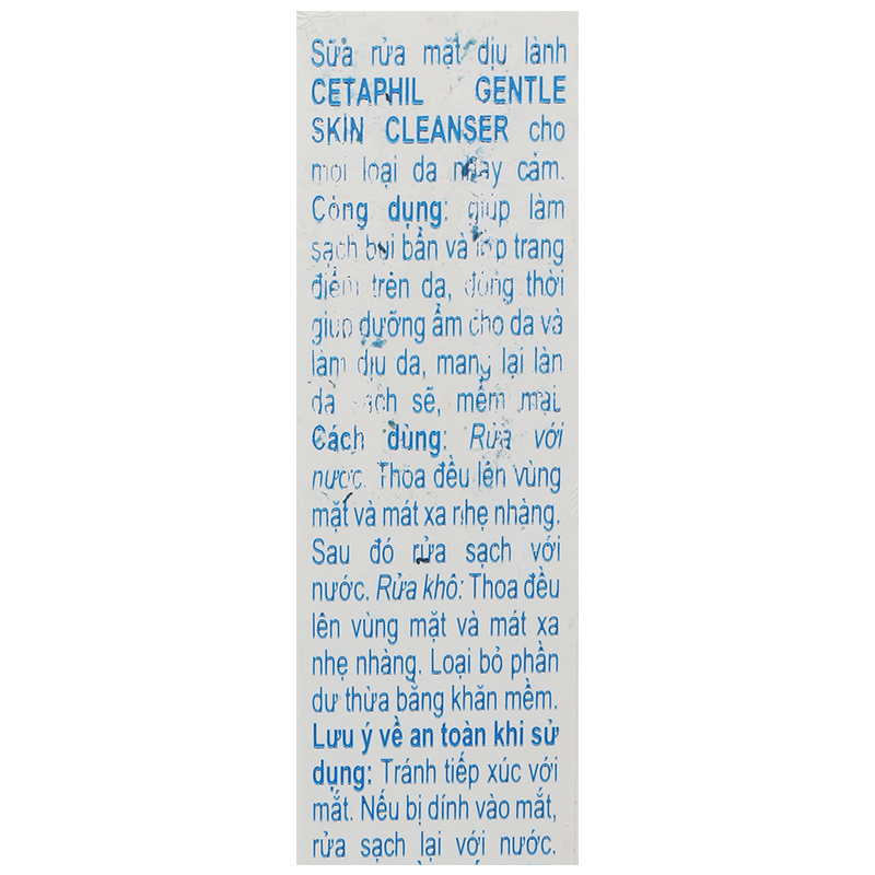 Sữa rửa mặt Cetaphil Gentle Skin Cleanser giúp làm sạch và dưỡng ẩm dành cho da nhạy cảm chai 473ml - 8
